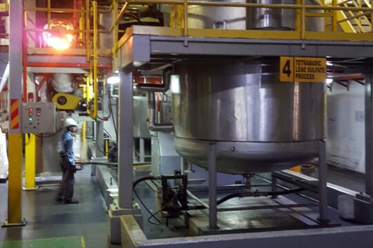 Inside view of Hammond Malaysia production facility